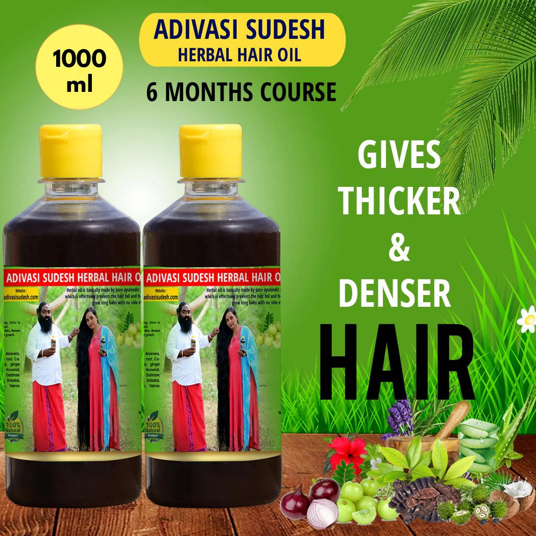 KARNATAKA HAKKI PIKKI HERBAL HAIR OIL