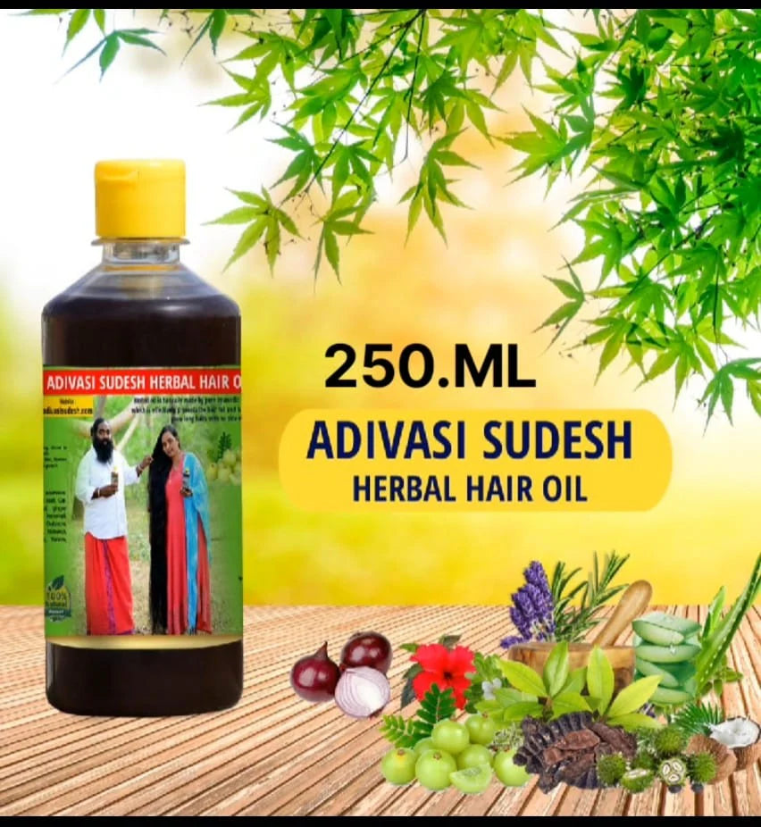 KARNATAKA HAKKI PIKKI HERBAL HAIR OIL