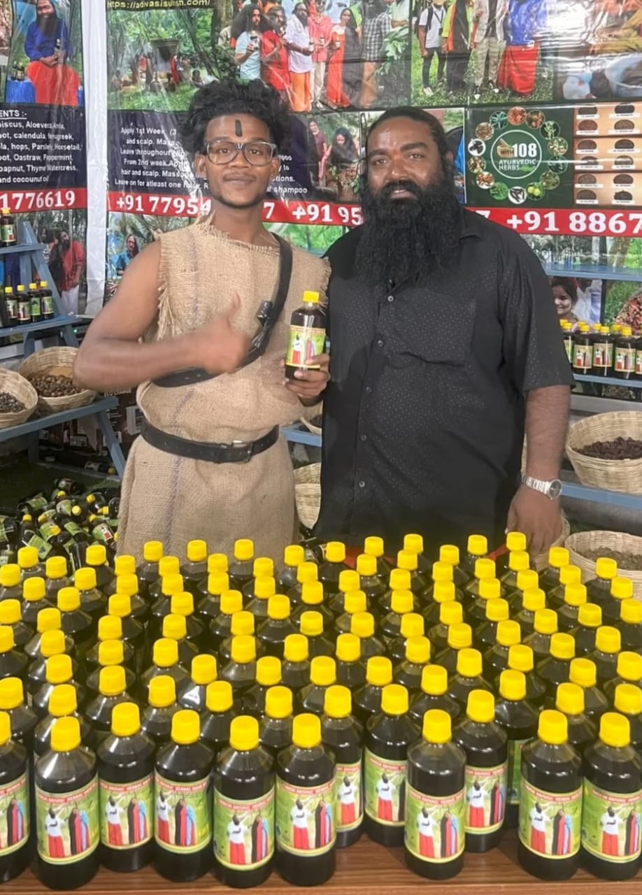 KARNATAKA HAKKI PIKKI HERBAL HAIR OIL